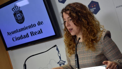 Sara Mart&iacute;nez, portavoz del equipo de Gobierno del Ayuntamiento de Ciudad Real