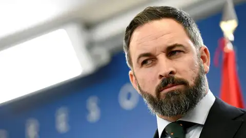 El líder de Vox, Santiago Abascal, en el Congreso de los Diputados El líder de Vox, Santiago Abascal, en el Congreso de los Diputados