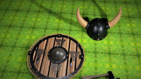 Casco de vikingo