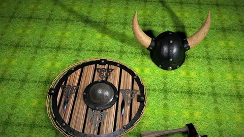 Casco de vikingo Casco de vikingo
