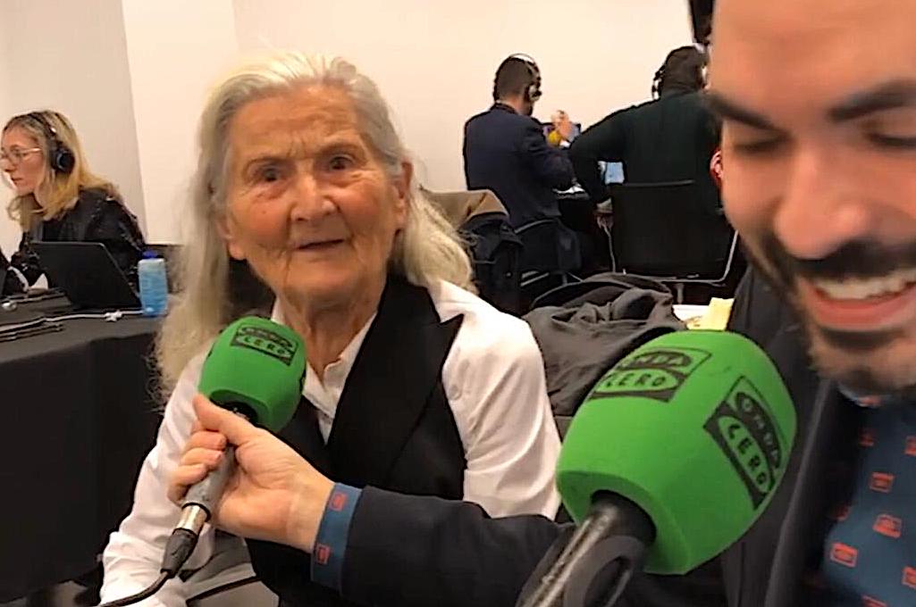 Benedicta Sánchez: "Ni hace un año ni un ahora pensaría que iba a estar aquí ganando un Goya" Benedicta Sánchez: "Ni hace un año ni un ahora pensaría que iba a estar aquí ganando un Goya"