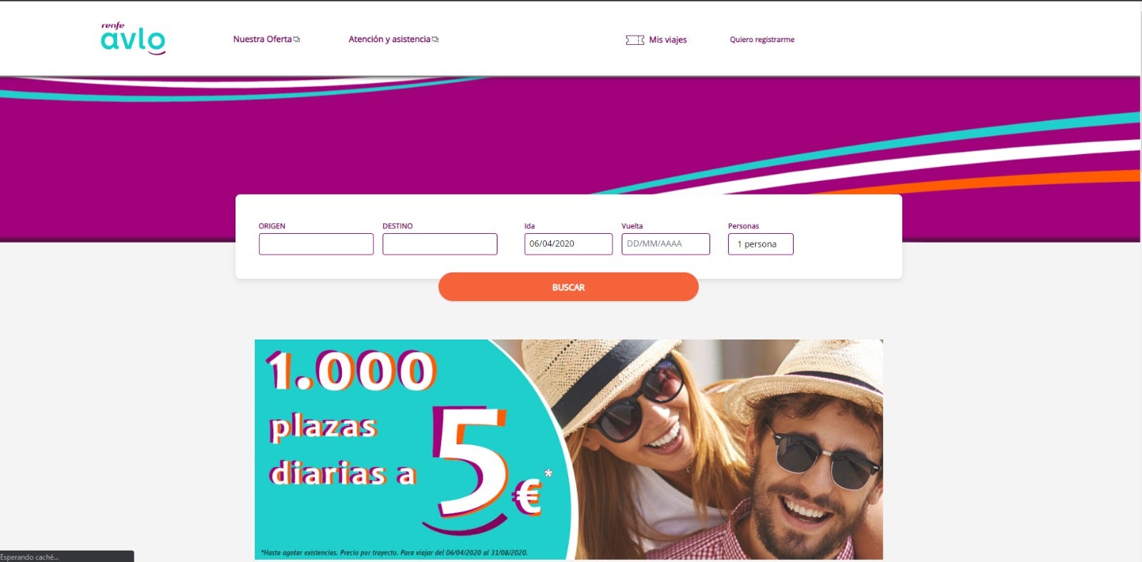 Mesa de redacción: La web de Renfe, colapsada por por la venta de billetes a 5 euros Mesa de redacción: La web de Renfe, colapsada por por la venta de billetes a 5 euros
