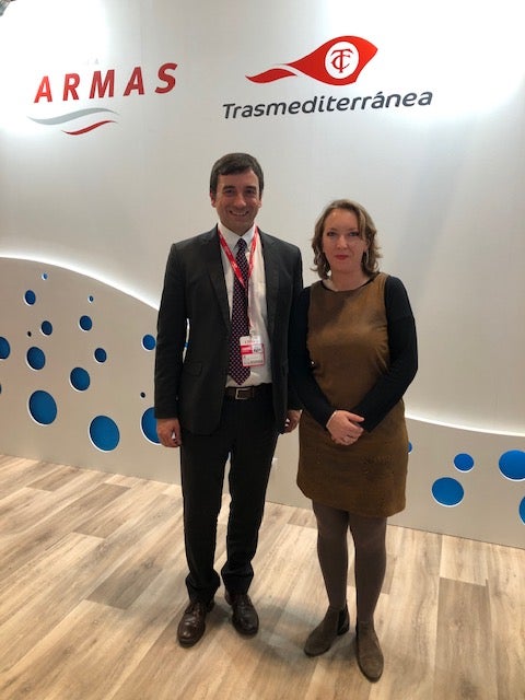 Trasmediterránea presenta sus novedades en Fitur Trasmediterránea presenta sus novedades en Fitur