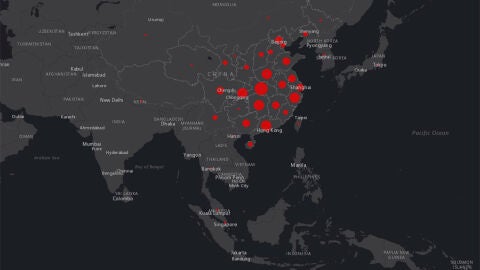 Mapa del coronavirus