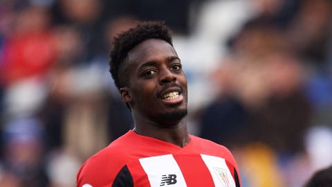 I&ntilde;aki Williams, en el partido ante el Espanyol.