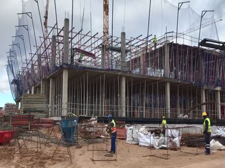 Las obras del hospital de Alcañiz volverán a licitarse tras el verano Las obras del hospital de Alcañiz volverán a licitarse tras el verano