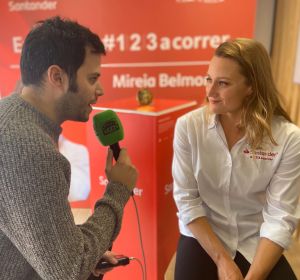 Entrevista con Mireia Belmonte. Entrevista con Mireia Belmonte.