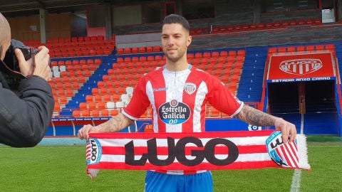 Tete Morente, jugador del Lugo