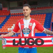 Tete Morente, jugador del Lugo Tete Morente, jugador del Lugo