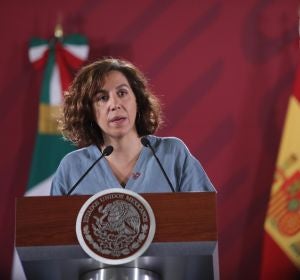 Irene Lozano, secretaria de Estado para el Deporte. Irene Lozano, secretaria de Estado para el Deporte.
