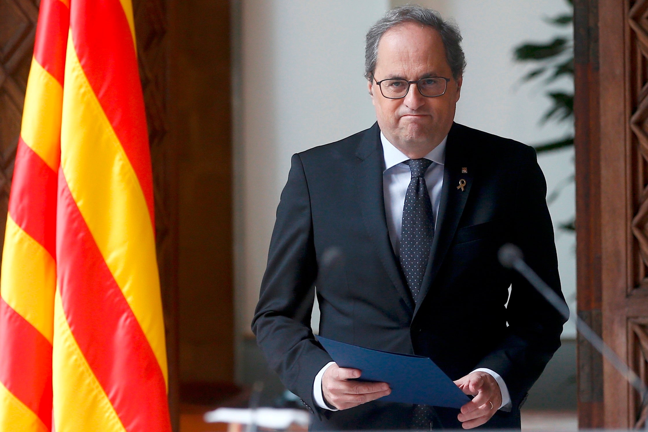 El PP denuncia a Torra por aferrarse al cargo "de forma espuria" El PP denuncia a Torra por aferrarse al cargo "de forma espuria"