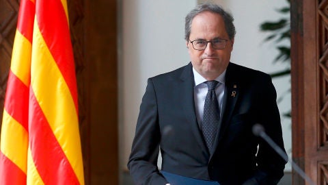 Quim Torra convocar&aacute; elecciones en Catalu&ntilde;a tras la aprobaci&oacute;n de los presupuestos