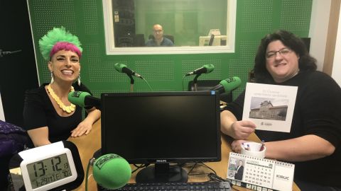 Tertulia en Ourense con Ximena Gonzalez e Ant&iacute;a Pousa