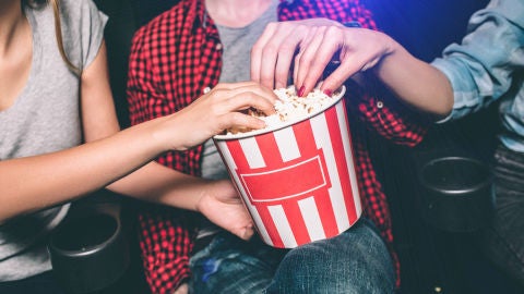 Palomitas en el cine