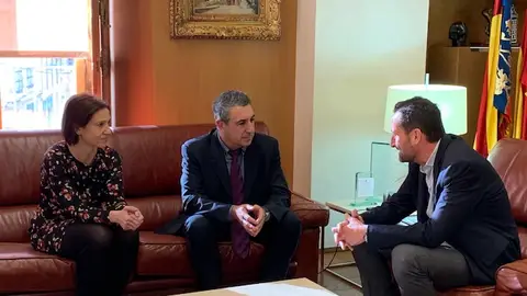 Vicente García, Carlos González y Ana Arabid Vicente García, Carlos González y Ana Arabid