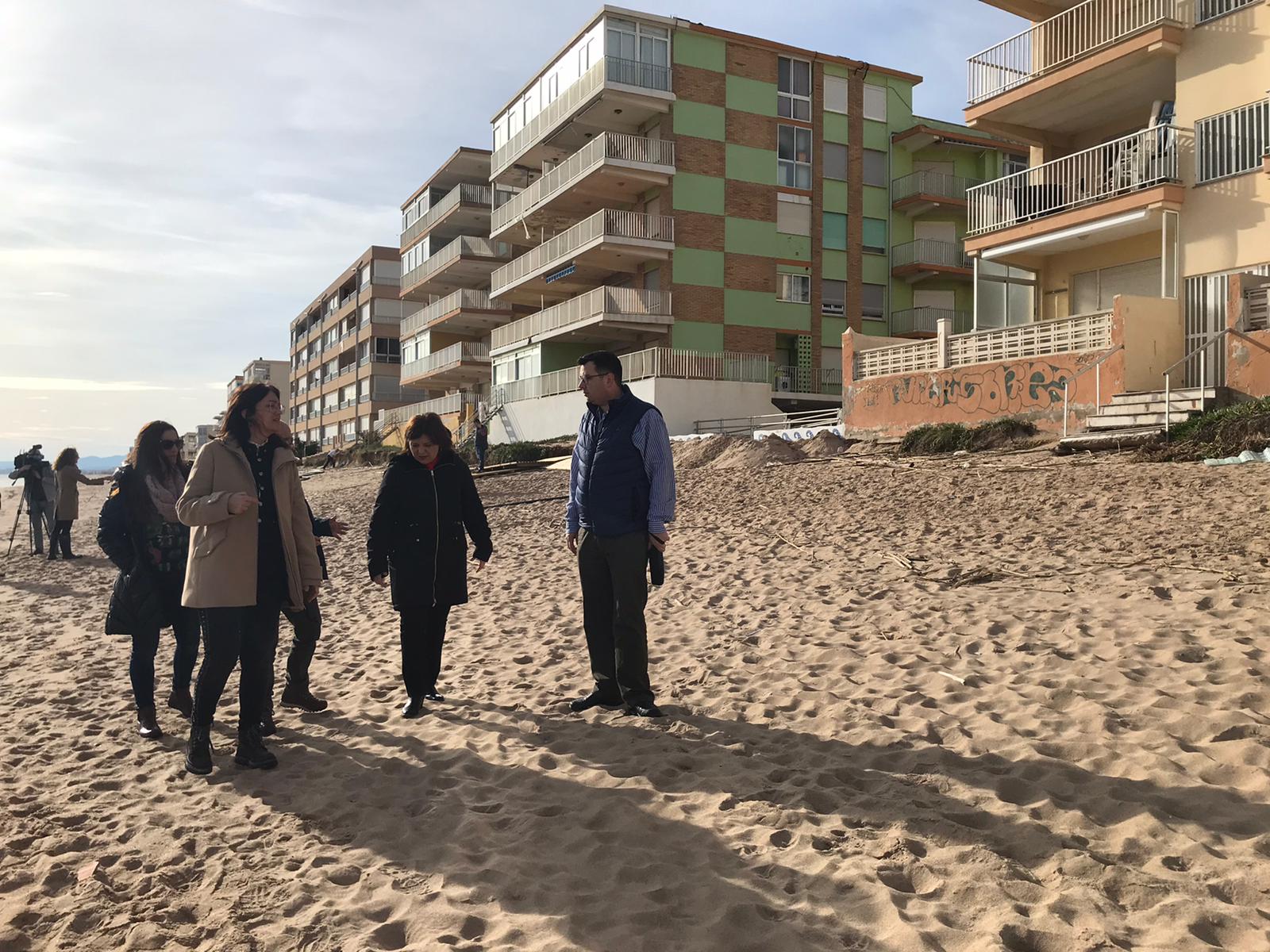 Bonig reclama celeridad para recuperar las zonas afectadas por la borrasca Gloria Bonig reclama celeridad para recuperar las zonas afectadas por la borrasca Gloria