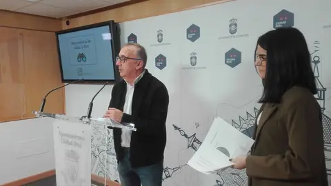 Pedro Maroto, durante la rueda de prensa Pedro Maroto, durante la rueda de prensa