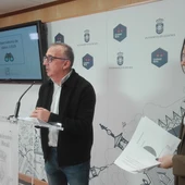 Pedro Maroto, durante la rueda de prensa Pedro Maroto, durante la rueda de prensa