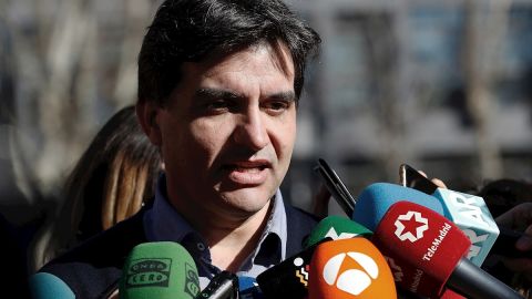 El presidente del grupo de ERC en el Parlament, Sergi Sabrià El presidente del grupo de ERC en el Parlament, Sergi Sabrià