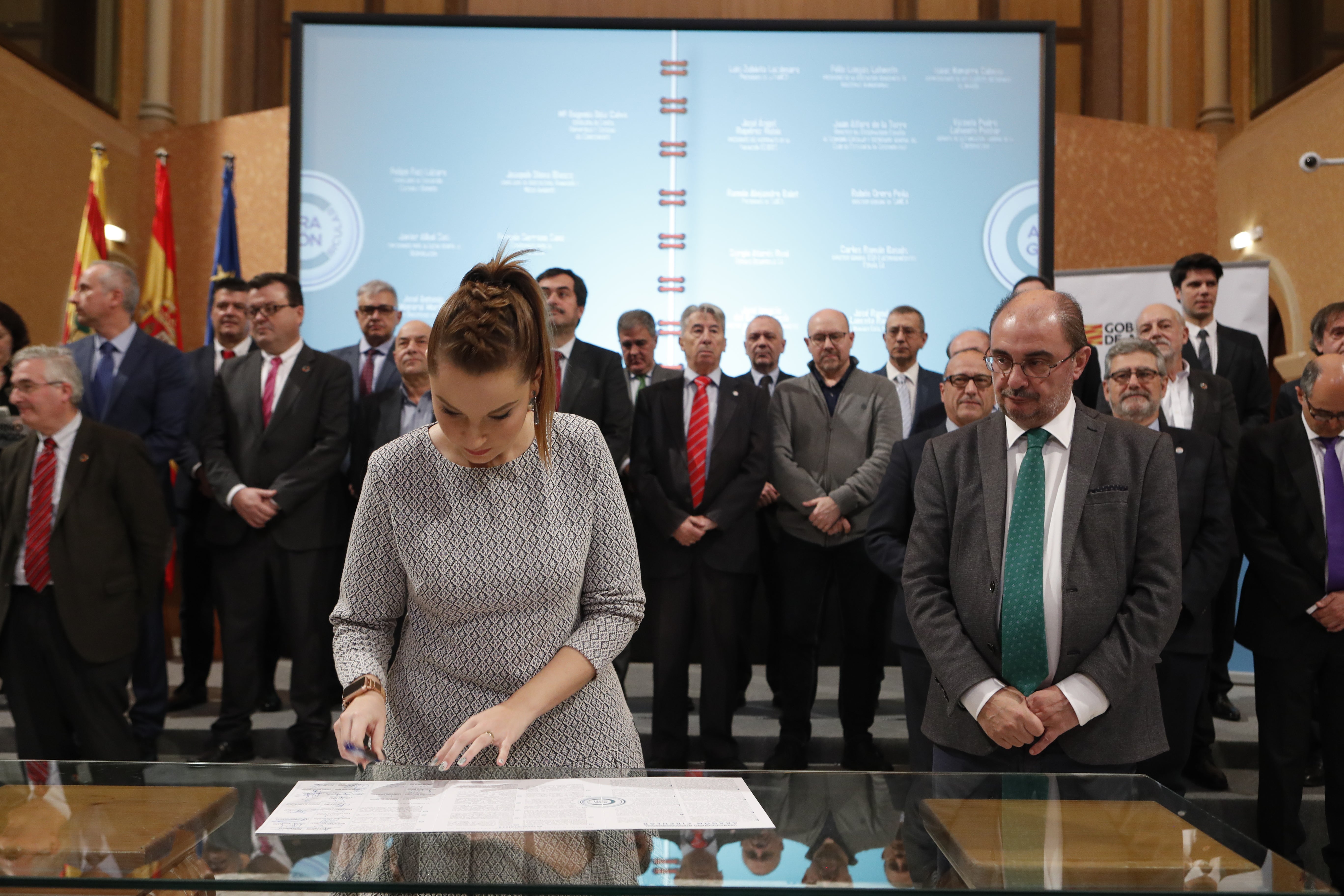 Gobierno y agentes sociales pactan avanzar hacia un "Aragón Circular" Gobierno y agentes sociales pactan avanzar hacia un "Aragón Circular"