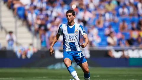 Esteban Granero con la camiseta del Espanyol Esteban Granero con la camiseta del Espanyol