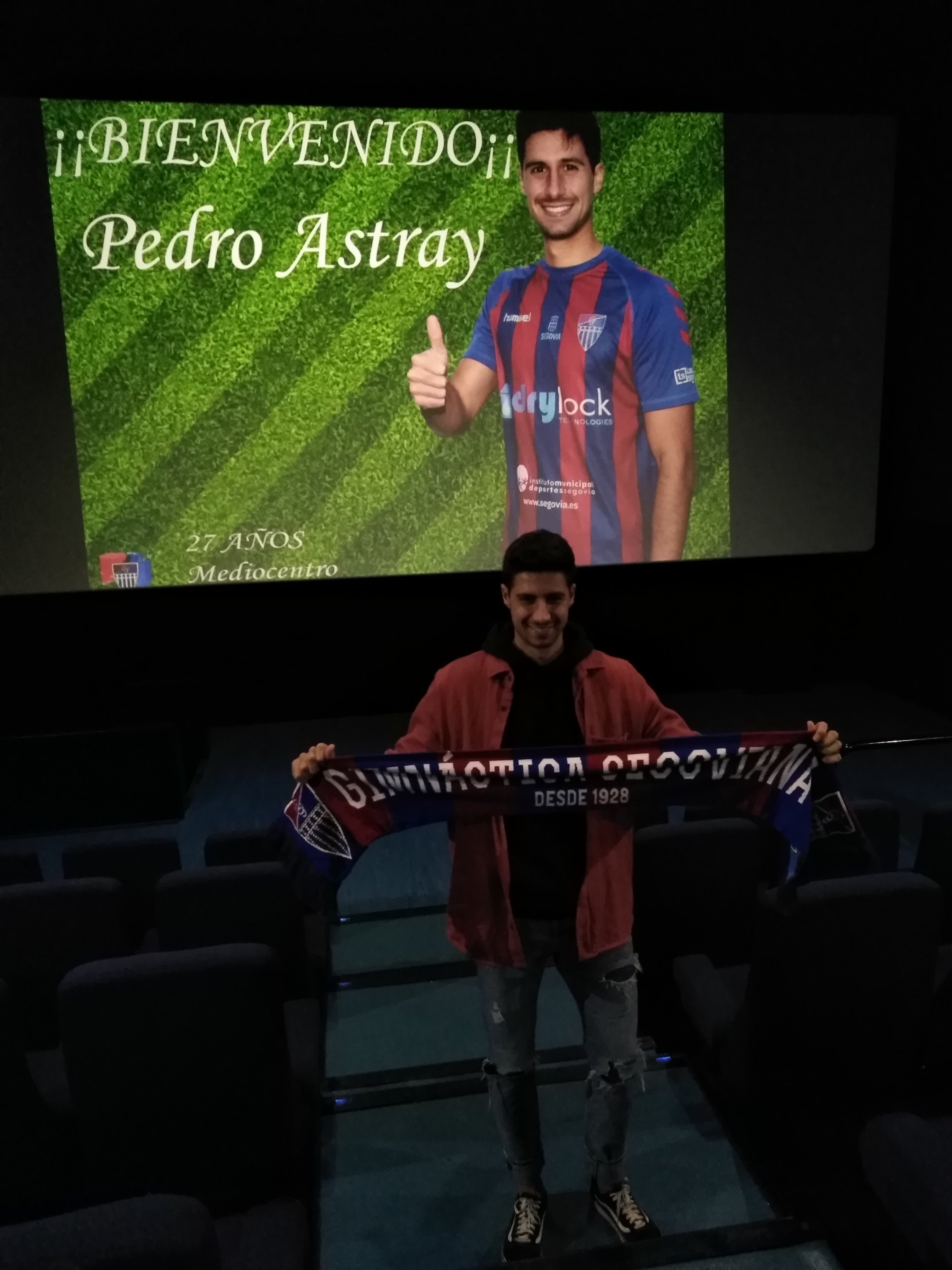 Pedro Astray primer fichaje de la Gimnástica Segoviana Pedro Astray primer fichaje de la Gimnástica Segoviana