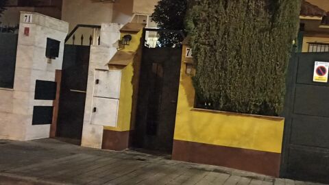Lugar donde ayer ocurrieron los hechos en la calle Arrayanes