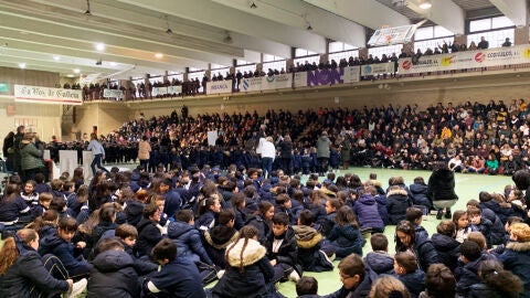 Celebraci&oacute;n do D&iacute;a da PAZ e da NON VIOLENCIA no Polideportivo Vedruna
