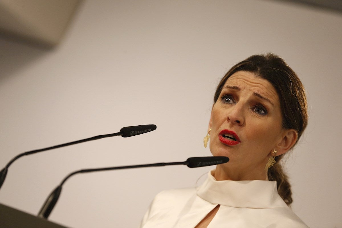 Yolanda Díaz sobre la guía del coronavirus: "No hay por qué retirarla" Yolanda Díaz sobre la guía del coronavirus: "No hay por qué retirarla"