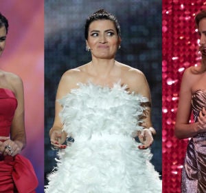 Montaje con las presentadoras de los Premios Forqué, los Premios Goya y los Premios Feroz Montaje con las presentadoras de los Premios Forqué, los Premios Goya y los Premios Feroz