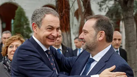 José Luis Ábalos con el expresidente del Gobierno, José Luis Rodríguez Zapatero José Luis Ábalos con el expresidente del Gobierno, José Luis Rodríguez Zapatero