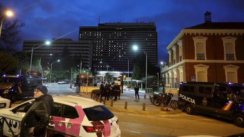 Vista de los alrededores del Hospital Militar Gómez Ulla de Madrid