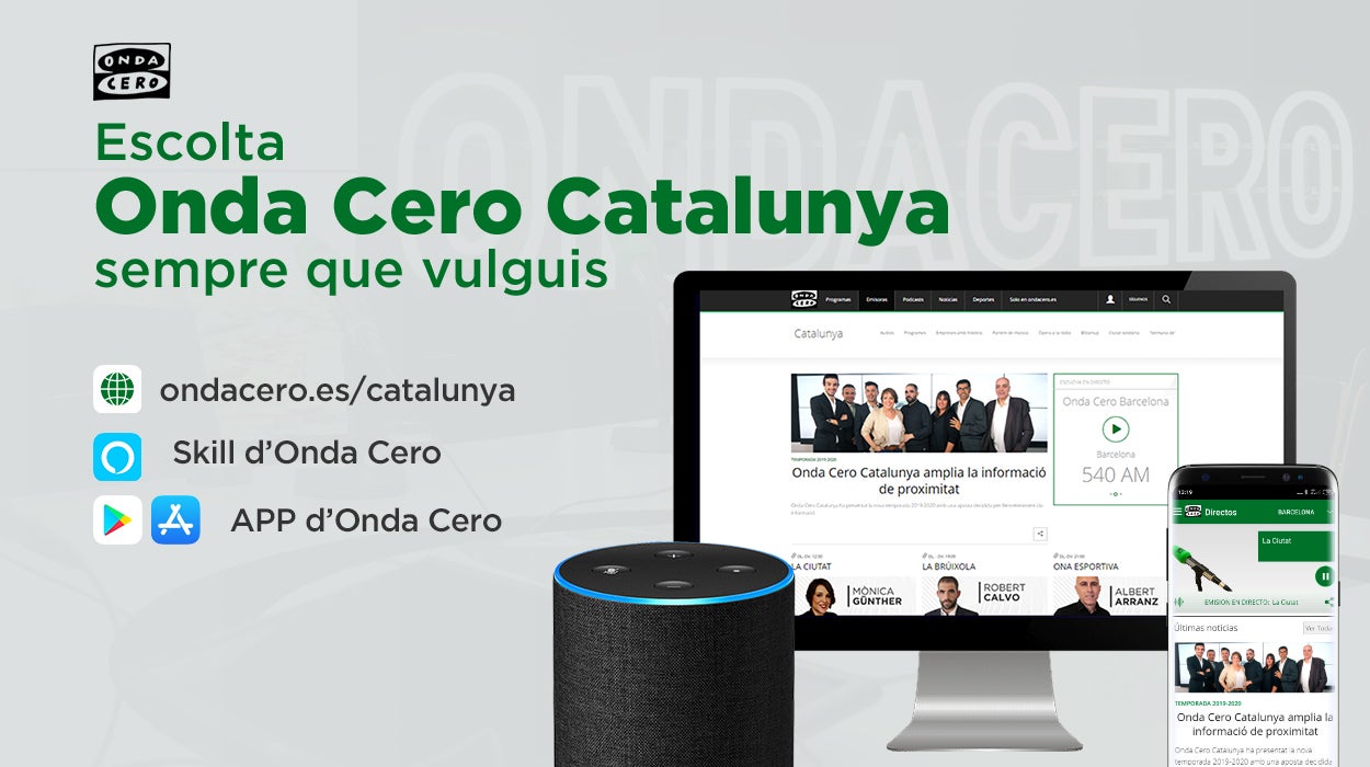 Escolta tots els àudios d’Onda Cero Catalunya sempre que vulguis Escolta tots els àudios d’Onda Cero Catalunya sempre que vulguis