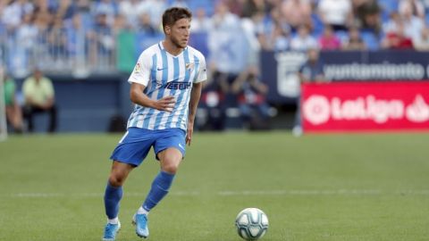 Keko, jugador del M&aacute;laga CF