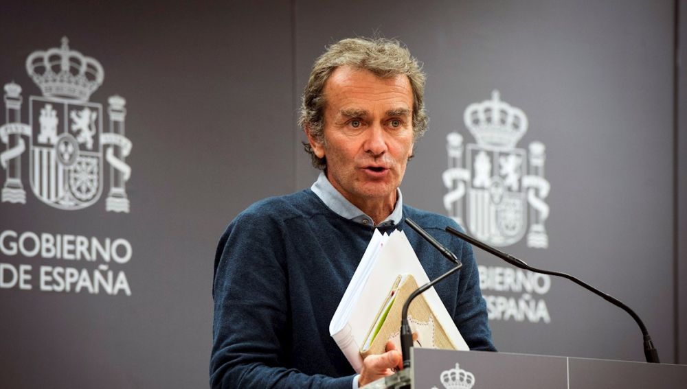 El director del Centro de Coordinación de Emergencias de Sanidad, Fernando Simón