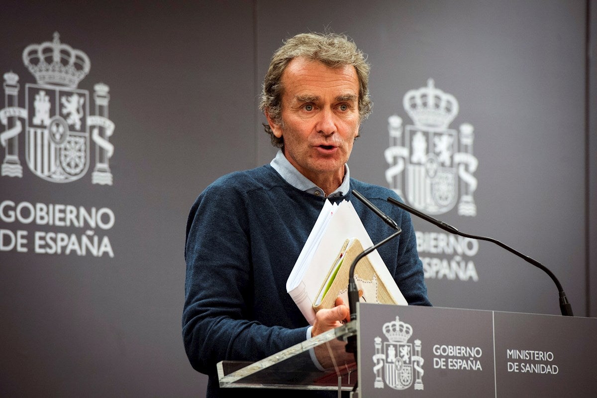 Fernando Simón: "No tenemos identificado todavía cómo se ha podido infectar de coronavirus el paciente de Sevilla" Fernando Simón: "No tenemos identificado todavía cómo se ha podido infectar de coronavirus el paciente de Sevilla"