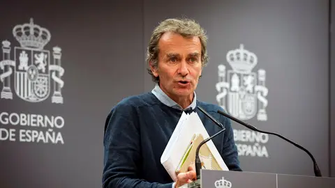 El director del Centro de Coordinación de Emergencias de Sanidad, Fernando Simón El director del Centro de Coordinación de Emergencias de Sanidad, Fernando Simón