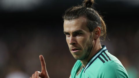 Gareth Bale, durante un partido con el Real Madrid