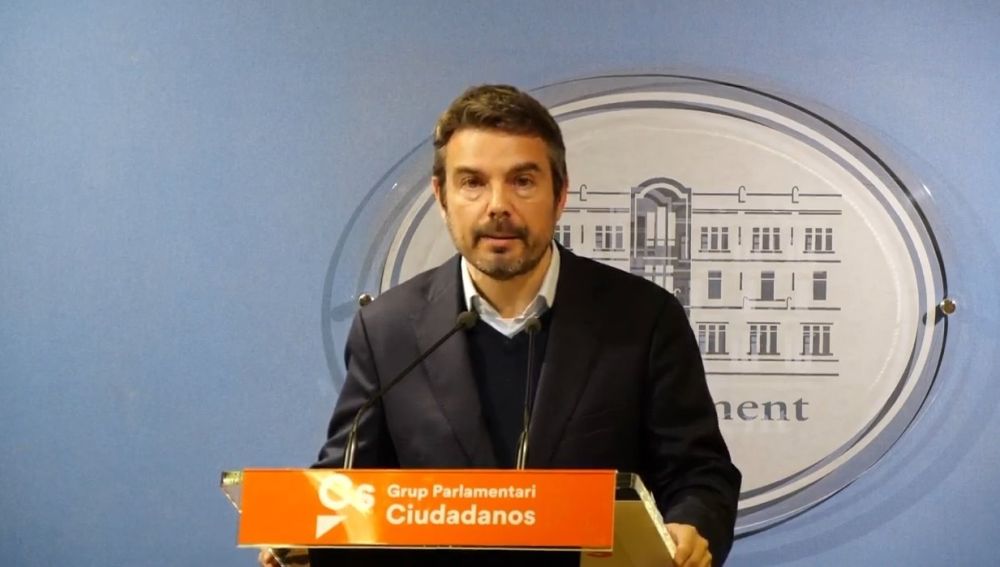 Marc Pérez Ribas, portavoz de Ciudadanos en el Parlament balear. 
