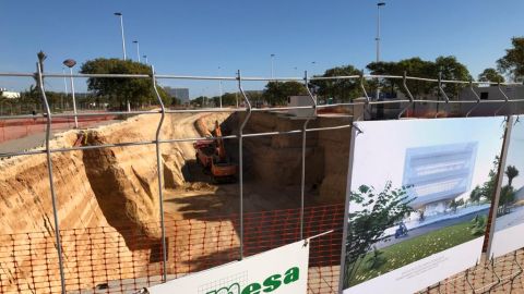 Obras del Campus Tecnol&oacute;gico de Elche.