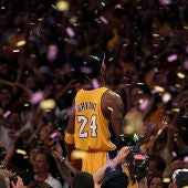 Kobe Bryant en una celebración