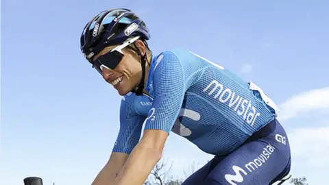 El ciclista Enric Mas. El ciclista Enric Mas.