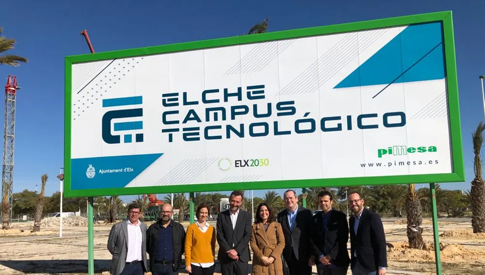 Visita a la zona del Campus Tecnológico de Elche. Visita a la zona del Campus Tecnológico de Elche.