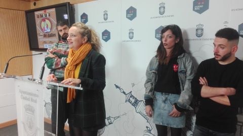 Ana Bel&eacute;n Chacon, durante la rueda de prensa