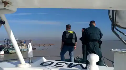 Pesca ilegal en el Guadalquivir Pesca ilegal en el Guadalquivir