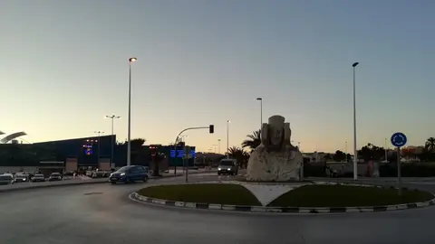 Zona de L'Aljub en Elche. Zona de L'Aljub en Elche.