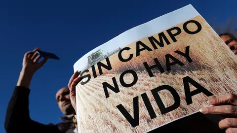 Protesta agricultores en Madrid Protesta agricultores en Madrid