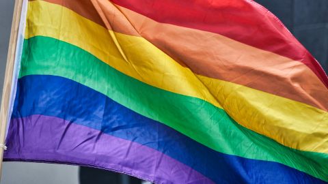 Bandera del orgullo LGTBI