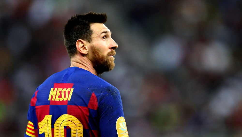 Leo Messi, durante un partido del Barça