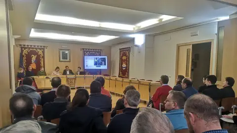 Presentación en el Ayuntamiento de Aspe. Presentación en el Ayuntamiento de Aspe.